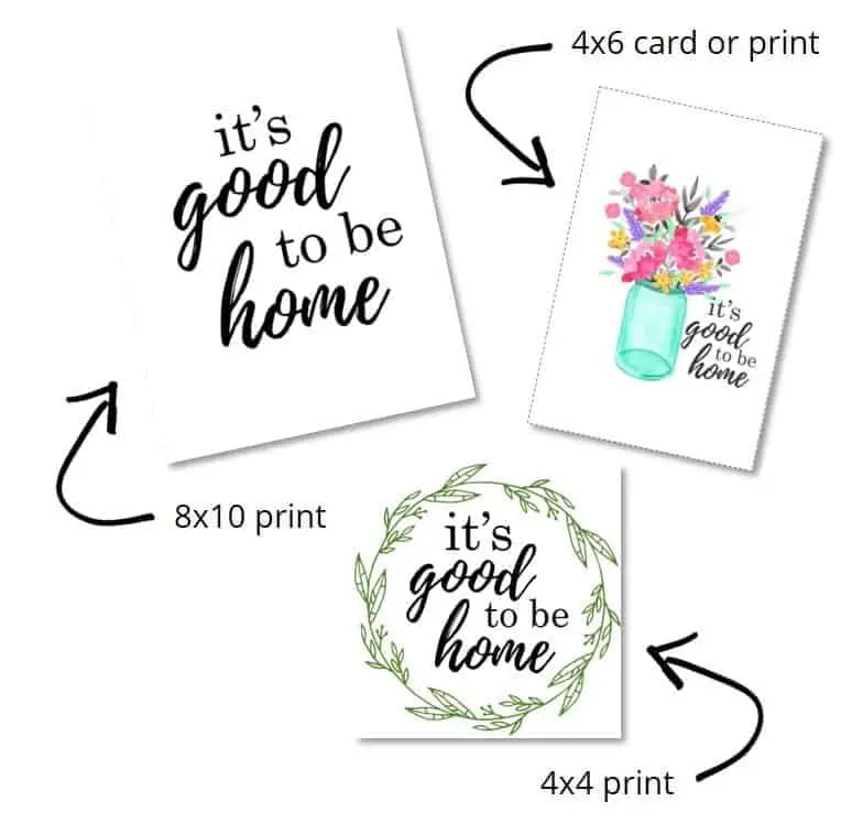Housewarming Gift Ideas and Free Home Printables - Clean and Scentsible